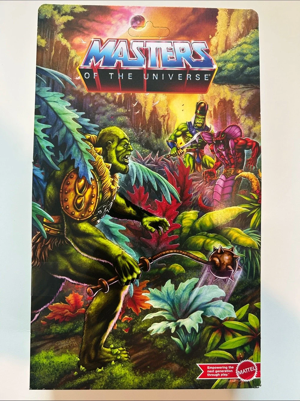Mattel Masters of the Universe Moss Man Action Figure - Green and Gold